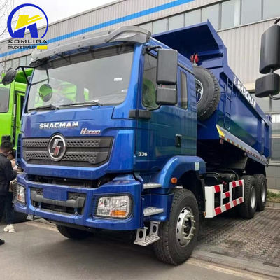 6X4 Antriebsrad Shacman Dump Tipper Truck mit Motorkapazität&gt;8L Afrikas Top-Wahl
