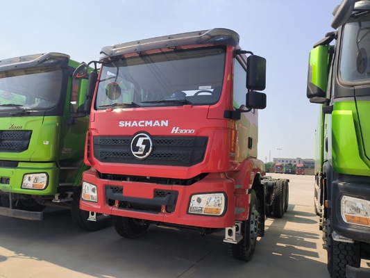 Zf Steering Shacman 6X4 10räder 30t Traktor-Lkw mit 400L Aluminium-Öl-Tanker nach Afrika