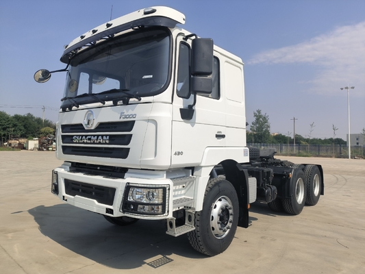 Zf Steering Shacman 6X4 10räder 30t Traktor-Lkw mit 400L Aluminium-Öl-Tanker nach Afrika