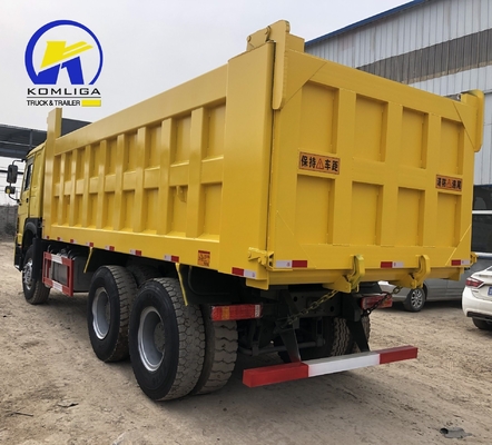 Sinotruk 6*4 8*4 30 Tonnen Tipper Gebrauchtes HOWO-Dump-Truck mit D12.42-20 Motorsitzen ≤5