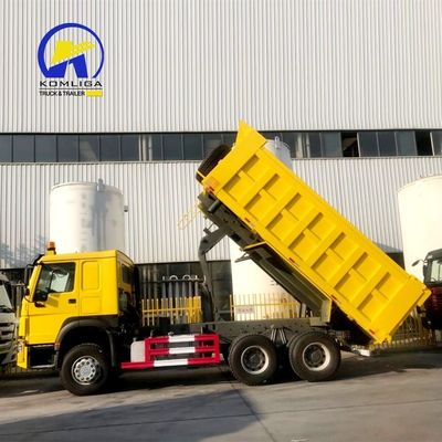 Technische Ersatzteile unterstützen Sinotruk HOWO 6X4 30 Tonnen 10 Räder Dump Truck nach Afrika