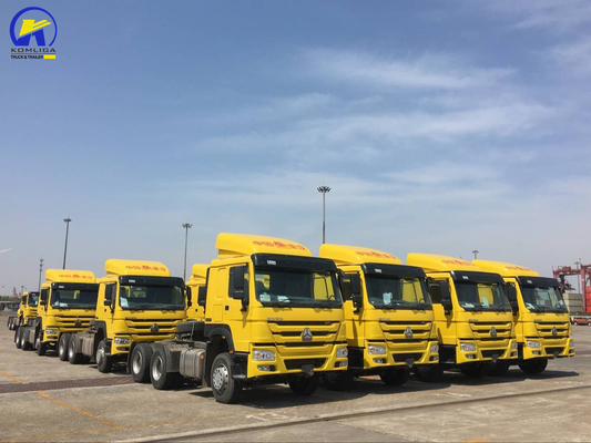 Gebraucht 6*4 HOWO Traktor Lkw Anhängerkopf mit 21-30 t Ladekapazität und 9 t Vorderachse