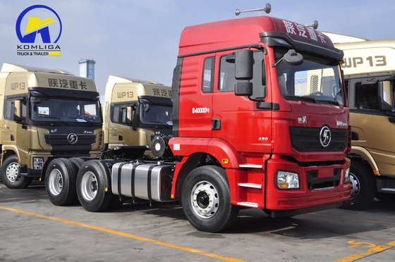 Shacman 6X4 420 PS Anhänger Traktor Kopftruck für technische Unterstützung und Ersatzteile