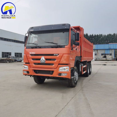 Gebraucht Sinotruk HOWO 375HP 6X4 Rhd Tipper Dump Truck für den afrikanischen Markt in gutem Zustand