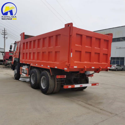 Gebraucht Sinotruk HOWO 375HP 6X4 Rhd Tipper Dump Truck für den afrikanischen Markt in gutem Zustand