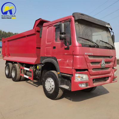 Gebrauchtes Sinotruk HOWO 375HP 6X4 U-Form-Tipper-Dump Truck mit Motor Wd615.47.D12.42