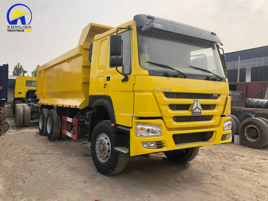 Gebrauchtes Sinotruk HOWO 375HP 6X4 U-Form-Tipper-Dump Truck mit Motor Wd615.47.D12.42