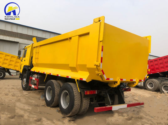 Gebrauchtes Sinotruk HOWO 375HP 6X4 U-Form-Tipper-Dump Truck mit Motor Wd615.47.D12.42
