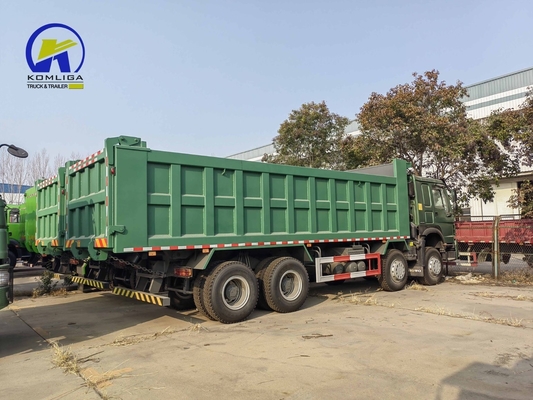 Gelb 11500*2500*3400mm HOWO Sinotruk 8X4 371PS 400PS 430PS Schwerlastwagen mit Kipper Dump