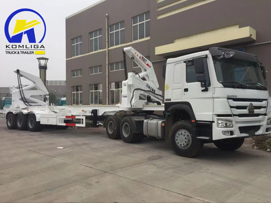 Zz3257n3847A 10-50t Hydraulik-Lkw-Kran mit 300L Tanker und Leistung