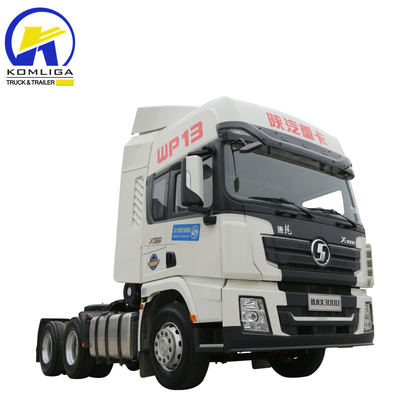 Shacman X3000 6X4 Traktorkopf-Lkw mit Hinterachsmann 16 Tonnen Zwei-Stufen-Reduktionsgetriebe