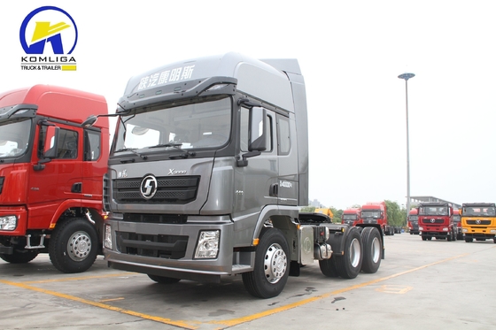 Shacman X3000 6X4 Traktorkopf-Lkw mit Hinterachsmann 16 Tonnen Zwei-Stufen-Reduktionsgetriebe