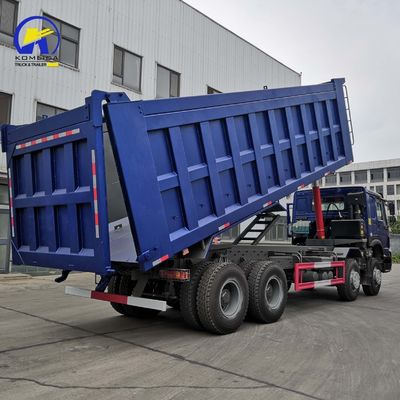 12-Rad-Dump-Truck HOWO-Tipper-Truck mit Vorderaufzug 8500*2500*3400mm Sitzplätze ≤5