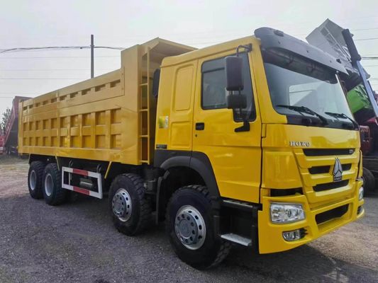 12 Räder 8X4 HOWO Abwasser-/Tipper-Lkw mit Vorderachse 9 Tonnen Ladekapazität und verwendet