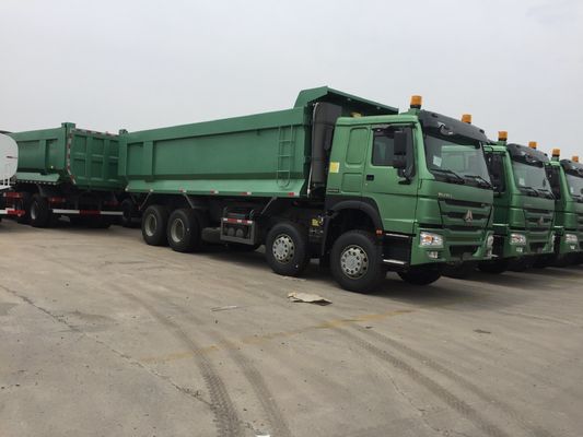 300L Tankwagen Anpassung 12 Räder und Gebraucht HOWO 8X4 Dump Truck mit Frontheben