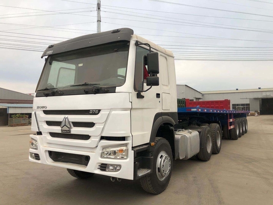 Sinotruk HOWO 371HP 6X4 10 Rad Semi-Anhänger Kopf Ladung Tank Tipper Dump Anhänger Traktor LKW