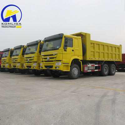 6X4 Frontlifting 30 Tonnen Sinotruck HOWO Dump Truck mit geringem Kraftstoffverbrauch