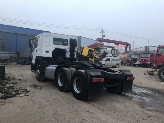 Afrika Gebraucht Sinotruk HOWO 371HP 420HP 6X4 Anhänger Traktor Kopf Pferd Tipper Traktor Lkw