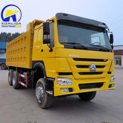 Gebrauchtes 6X4 Grade ein 371 PS 375 PS Sinotruck HOWO Tipper Dump Truck mit Radial Reifen Design