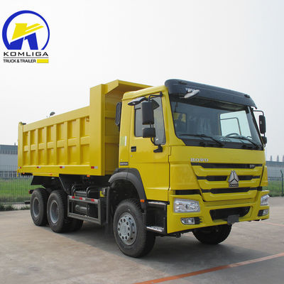 Gebrauchtes 6X4 Grade ein 371 PS 375 PS Sinotruck HOWO Tipper Dump Truck mit Radial Reifen Design