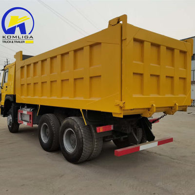 Gebrauchtes 6X4 Grade ein 371 PS 375 PS Sinotruck HOWO Tipper Dump Truck mit Radial Reifen Design