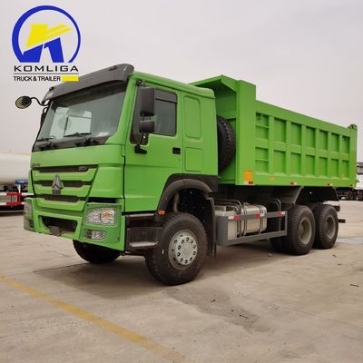 Blauer kundenspezifischer Sinotruck HOWO 6X4 30 Tonnen 10 Räder Dump Truck für Afrika