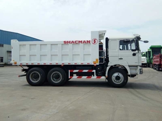 25-30 Tonnen Kapazität 6X4 10 Räder Shacman Tipper Truck mit 20cbm Eimer Abmessung