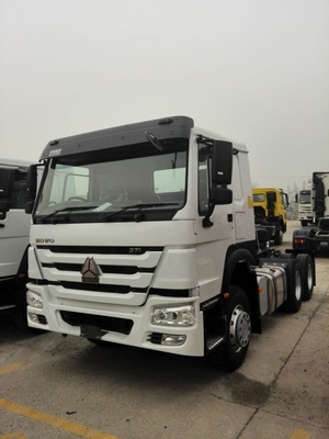 Radialreifenbau 371 PS Gebraucht Sinotruk HOWO 6*4 Traktorfahrzeug mit 9 Tonnen Vorderachse