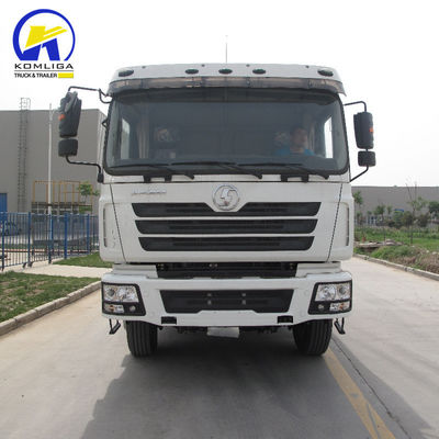 10 Räder Shacman Kipper Truck mit Fronthebewerk Diesel 8500*2500*3400mm und gebraucht