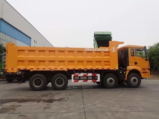 Shacman 8X4 Dump Truck Schweren Kipper Truck mit Hw19710 Getriebe und 2sets Hinterachse