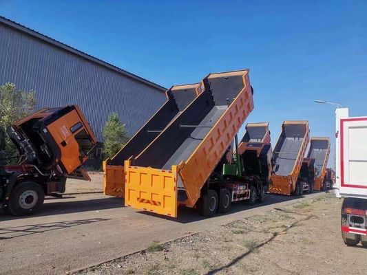 Shacman 8X4 Dump Truck Schweren Kipper Truck mit Hw19710 Getriebe und 2sets Hinterachse
