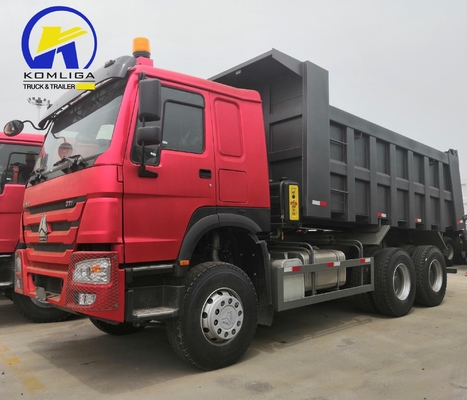 Afrika Ventral Tipper Hydraulisches Heben HOWO Dump Truck Rhd LHD Tipper Sinotruck Truck