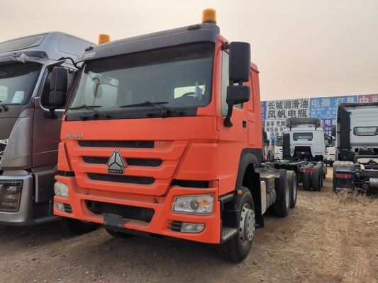 Gebrauchtes Sinotruk HOWO Traktor Anhänger Kopf Hauptriebwerk 6X4 D12.42-20 Motorgeschwindigkeitsverhältnis 3.7