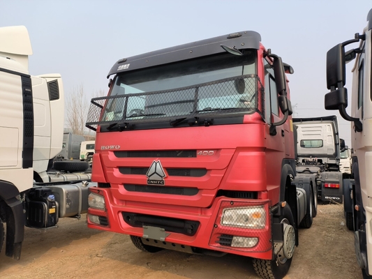 Gebrauchtes Sinotruk HOWO Traktor Anhänger Kopf Hauptriebwerk 6X4 D12.42-20 Motorgeschwindigkeitsverhältnis 3.7