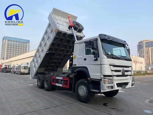 Gelber Sinotruk LHD/Rhd 10 Räder HOWO 6X4 Kipper Truck Dump Truck für die Bergbauindustrie