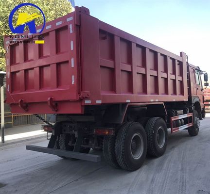 Gebrauchtes HOWO 6X4 Dump Tipper Truck mit Zf8118 Lenksystem und ausgezeichnetem Zustand
