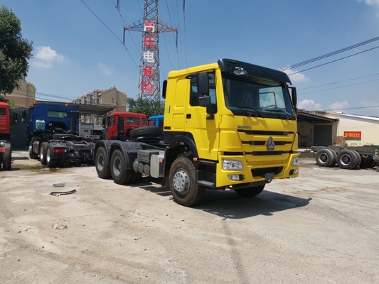 Der SINOTRUK HOWO 6X4 Tractor Truck Head für Mini Trailer Truck Emission Standard Euro 2