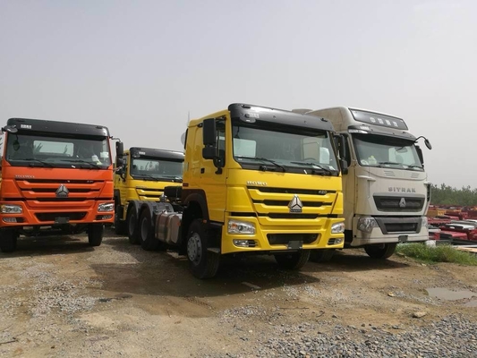 Der SINOTRUK HOWO 6X4 Tractor Truck Head für Mini Trailer Truck Emission Standard Euro 2