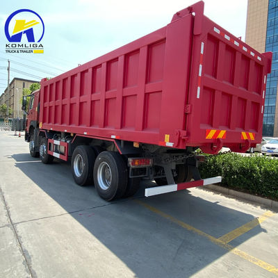 / Gebraucht 8X4 12 Räder Sinotruk HOWO Tipper Truck DOT Zertifiziert und angepasst Anforderung