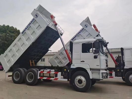 Shacman 6X4 Tipper Truck mit Fronthebe und 20cbm Eimer Größe 5600X2300X1500