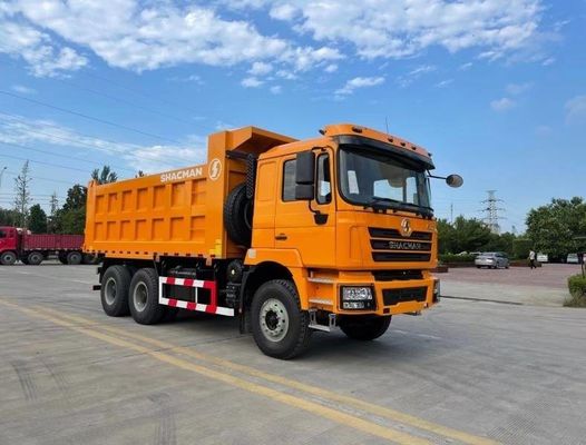 Shacman 6X4 Tipper Truck mit Fronthebe und 20cbm Eimer Größe 5600X2300X1500