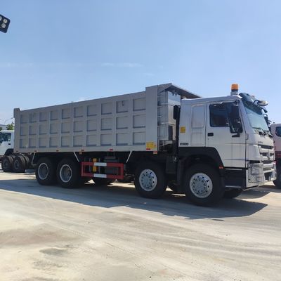 In gutem Zustand Gebraucht HOWO 8X4 12-Rad-Dump Tipper Truck mit DOT-Zertifizierung