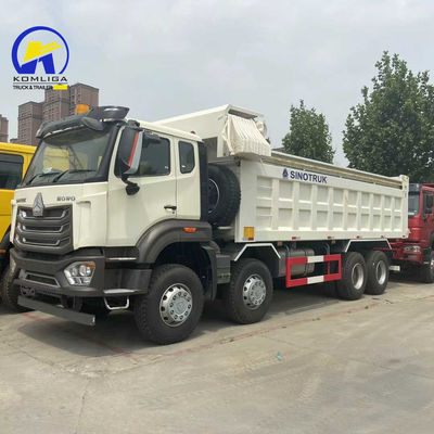2019er Modell Sinotruk HOWO Gebraucht 8X4 12-Rad-Dump Truck Zf8118 Lenksystem und Eimer