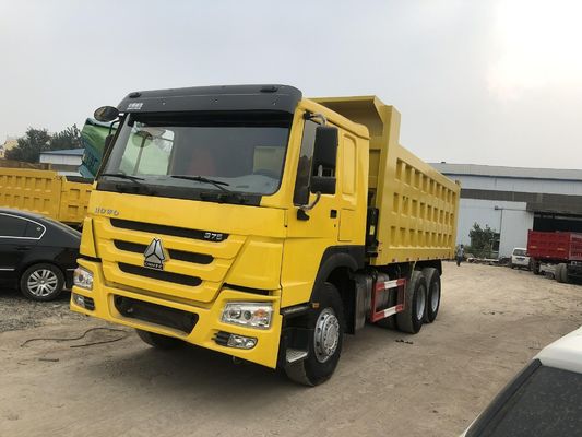 Kabine Ein Schläfer mit A/C 375 PS 380 PS 400 PS 6X4 Tipper Dumper Truck HOWO 10 Räder