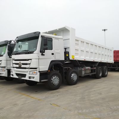 Hw76 Cab Sinotruk HOWO 8X4 12räder Tipper Truck mit Fronthebe 5600X2300X1500 20cbm