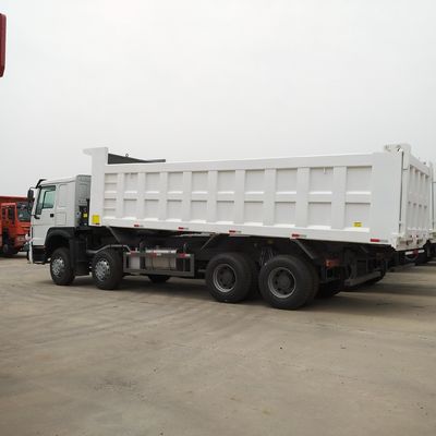 Hw76 Cab Sinotruk HOWO 8X4 12räder Tipper Truck mit Fronthebe 5600X2300X1500 20cbm