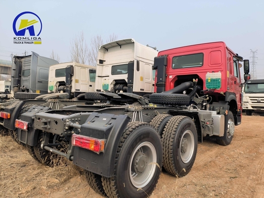 6X4 Antriebsrad verwendet Sinotruk HOWO 10 Wheeler Schleppkopf Anhänger Lkw mit Klimakabine