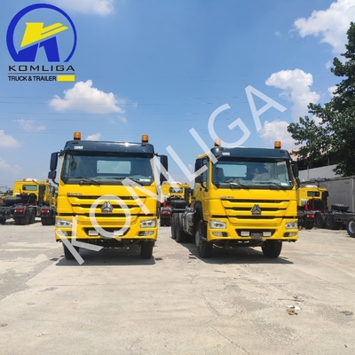 Radial Reifen Design Sinotruk HOWO Schwerlastwagen Traktor 40 Tonnen Anhänger Kopf Lkw