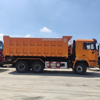10 Räder Shacman 6X4 Dump Truck Tipper Truck Blauer Motor Kapazität &gt;8L für Ihre Bedürfnisse