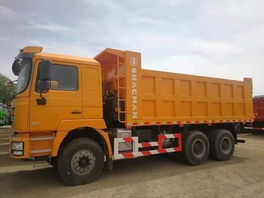 10 Räder Shacman 6X4 Dump Truck Tipper Truck Blauer Motor Kapazität &gt;8L für Ihre Bedürfnisse